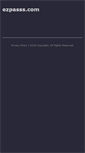 Mobile Screenshot of ezpasss.com